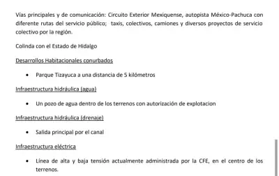 Terreno en venta en Zumpango - foto 2