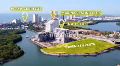 Terreno en venta para desarrollo frente a marina