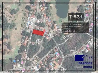 Ixtapa terreno 520.85 m2 en venta residencial campo de golf