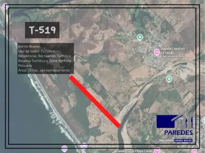 20 hectareas en venta en colindancia con medanos de ixtapa