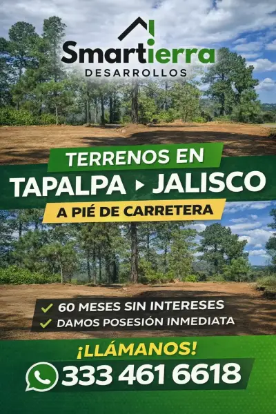 Venta de terrenos Tapalpa