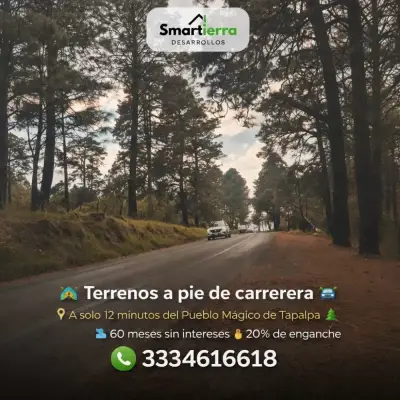 Terreno rustico financiamiento directo a 60 meses
