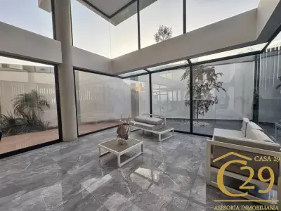 Casa amueblada en renta en bosque real 2a. Sección