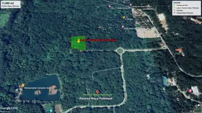 Terreno comercial en venta, uso turístico, palenque, Chiapas