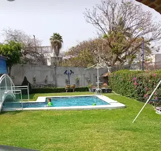 Venta acogedora cabaña en los amates, oaxtepec, mor.