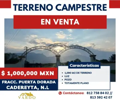 Terreno en venta - cadereyta