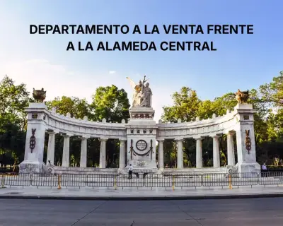 Departamento frente a alameda central, ciudad de méxico | pe