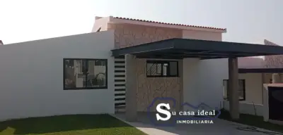 Hermosa casa de 1 nivel en lomas de cocoyoc