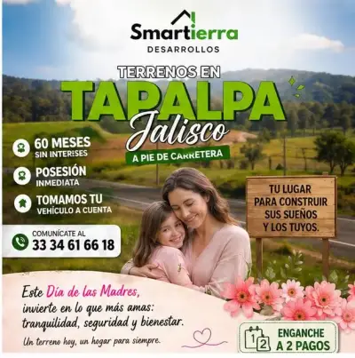 Tu lote en Tapalpa desde hoy – fácil y rápido