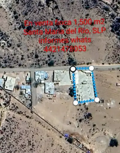 En venta finca santa maria del rio, gto.