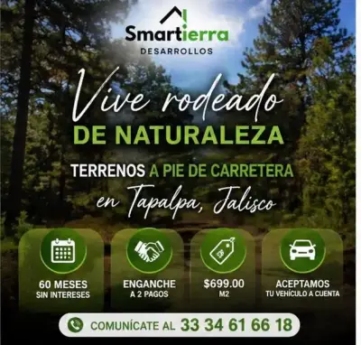 Compra tu terreno en Tapalpa sin complicaciones