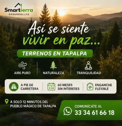 Una inversión inteligente comienza con tierra
