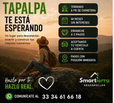 Los terrenos más buscados de Tapalpa Jalisco se están vendie