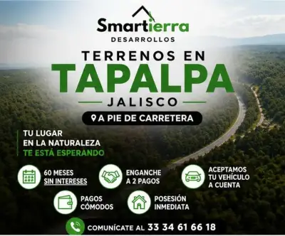 Invierte hoy en Tapalpa Jalisco