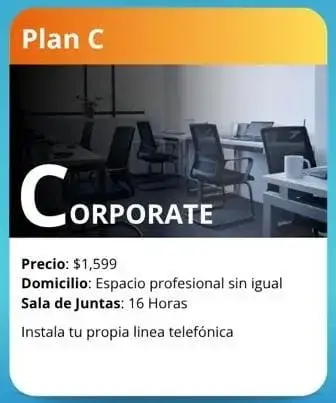 Renta de oficina virtual premium - paquete c