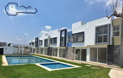 🏠bonita casa en fraccionamiento encinos en zapata Morelos