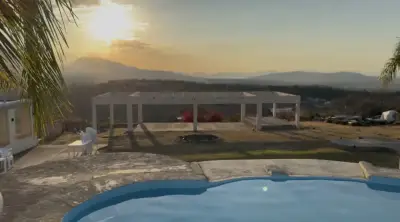 Quinta panoramica en la cima de montaña con vistas a Chapala
