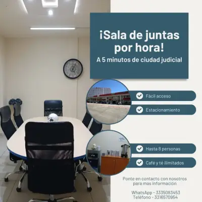 📌tu sala de juntas frentes a cd. Judicial 👩💼👨💼