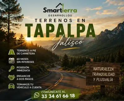 Smartierra desarrollos: terrenos de montaña con conectividad