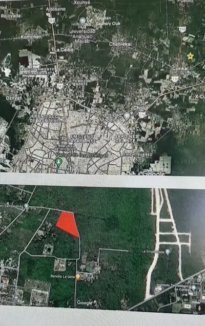 Terreno ubicado en Conkal.