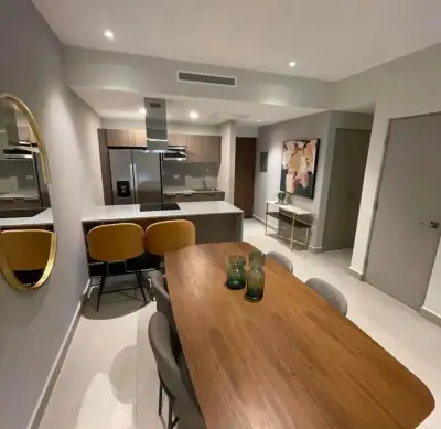 Se renta hermoso departamento amueblado a 5min del tec