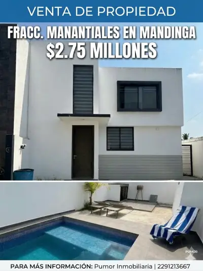 Casa en venta en Alvarado