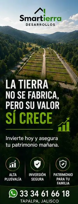 Terrenos en Tapalpa Jalisco desde $699/m² | 60 meses sin int