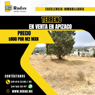 Terreno en venta en Apizaco md