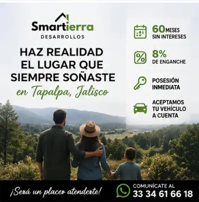 Terreno en venta en Tapalpa