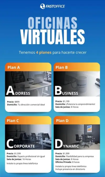 🚀 ¡impulsa tu negocio con una oficina virtual !