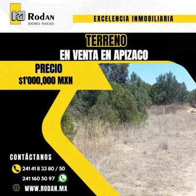 Terreno en venta en Apizaco “el cristo”