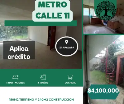 Casa en venta en Iztapalapa