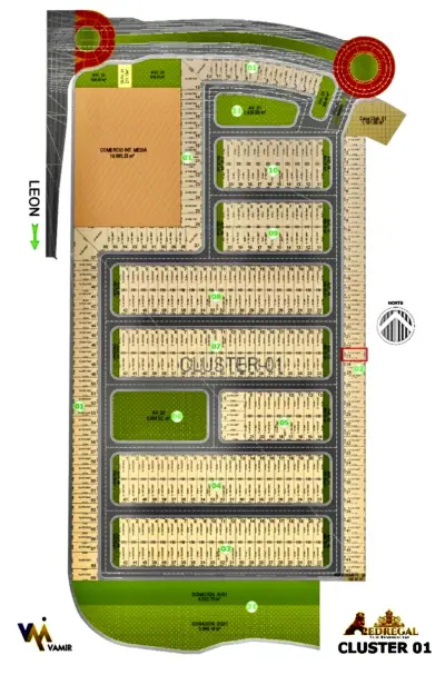 Terreno en venta en pedregal eco residencial | zona norte de
