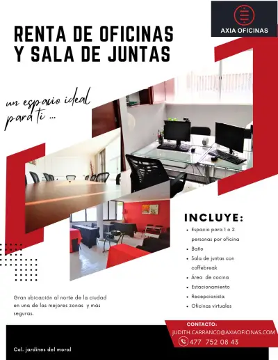 Oficina en renta en León