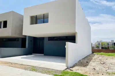 Renta | hermosa casa nueva en rinconada de santa fe | 3 habi