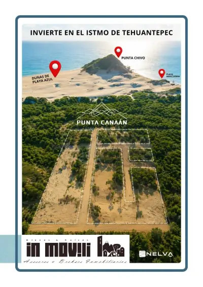 Terrenos en playa en pagos, Salina Cruz, Oaxaca, punta canaa