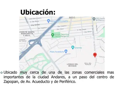 Zona andares, nave / bodega / local en renta 650 m2