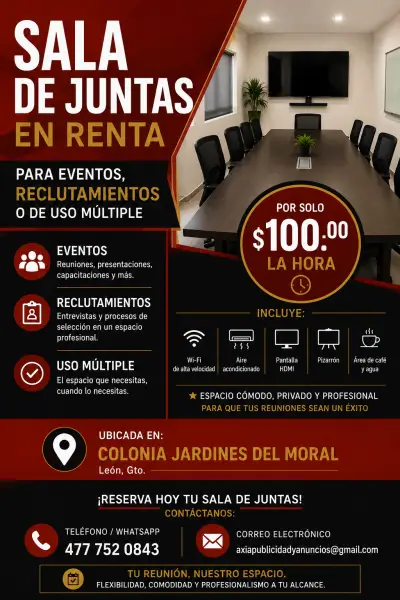 Organiza aqui tu reunion con clientes