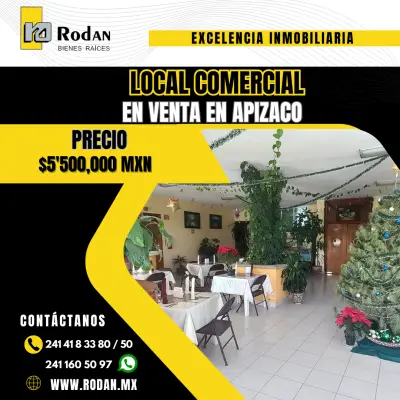 Local comercial en venta en Apizaco
