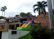 Jardin  con alberca para eventos en Cuernavaca