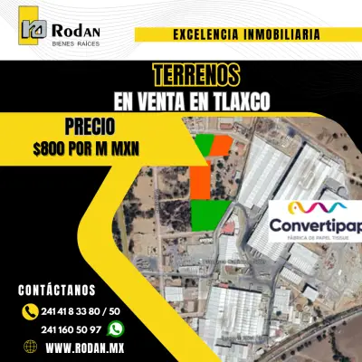 Terrenos en venta en Tlaxco