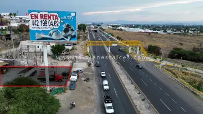Terreno en renta sobre libramiento sur en Corregidora