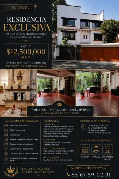 En una de las mejores zonas de la ciudad de méxico