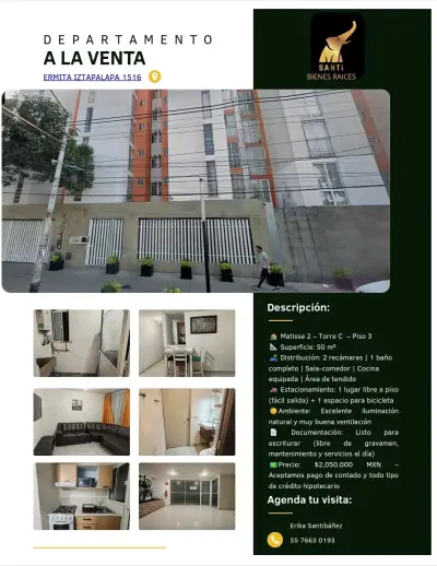 Gran oportunidad inversión - departamento listo para habitar
