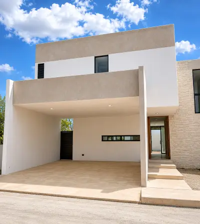 Venta de casa con piscina en cholul Yucatan