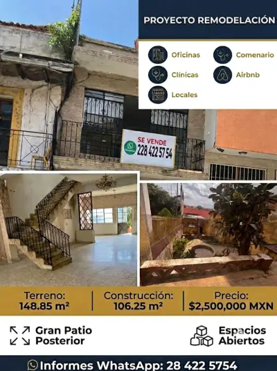 Oportunidad de inversión en el Centro de Xalapa!!