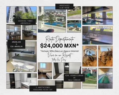 Departamento premium con amenidades de lujo