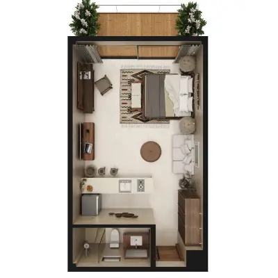 Departamento en venta en Puerto Morelos - foto 5