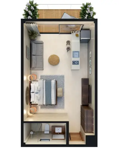 Departamento en venta en Puerto Morelos - foto 2