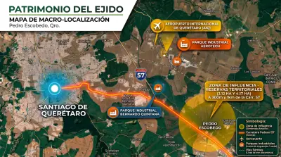 Venta de terreno 3.12 ha carretera 57 y derecho a agua